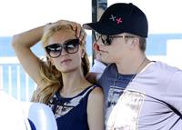 Paris Hilton Visting  Amnesia Port Forum Project  August 9, 2013