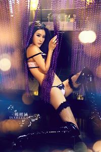 Isabella Yang Qihan in lingerie