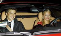 Paris Hilton Christmas dinner at Mr Chow December 15, 2012 