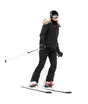 Paris Hilton enjoying a day in the mountains of Aspen December 18, 2012 