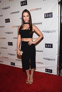 Jessica Lowndes at the premiere of The Prince in Hollywood August 18, 2014