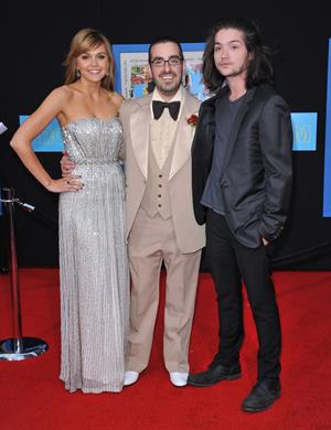 Aimee Teegarden at the Los Angeles premiere of Disney's Prom on April 21, 2011