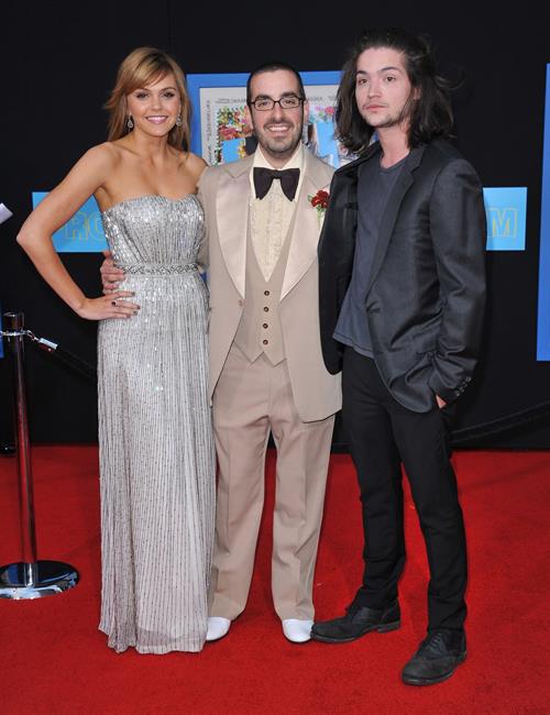 Aimee Teegarden at the Los Angeles premiere of Disney's Prom on April 21, 2011