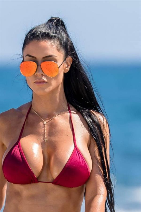 Natalie Eva Marie in a bikini