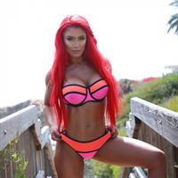 Natalie Eva Marie in a bikini