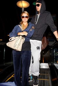 Paris Hilton and River Viiperi holding hands at LA. December 10, 2012 
