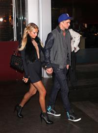 Paris Hilton Arrives with boyfriend River Viiperi to BOA Steakhouse Restaurant in West Hollywood (November 17, 2011) 