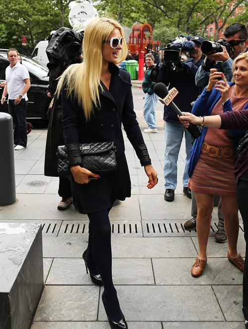 Paris Hilton Leaves Federal Court in NYC June 4, 2012