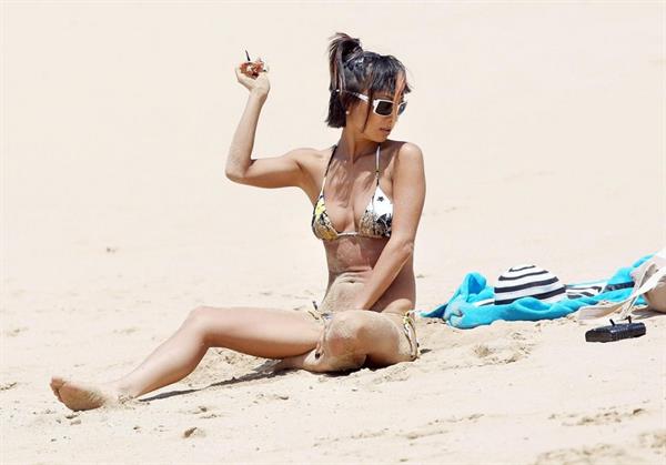 Bai Ling in a bikini