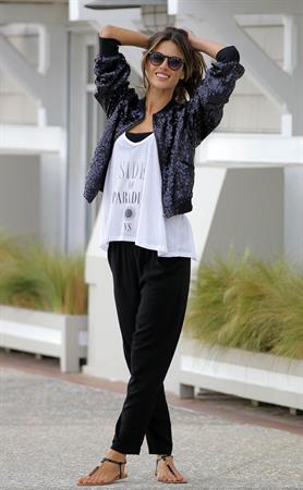 Adriana Lima and Alessandra Ambrosio Photoshoot in Venice beach March 7, 2013