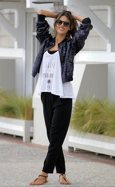 Adriana Lima and Alessandra Ambrosio Photoshoot in Venice beach March 7, 2013