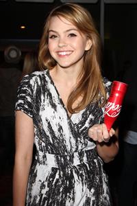 Aimee Teegarden Coca Cola 125th anniversary celebration at Kitson on Roberston on May 17, 2011 