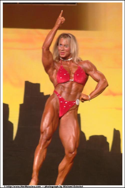 Sherry Smith in a bikini