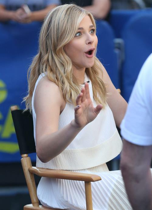 Chloe Moretz on Good Morning America August 18, 2014