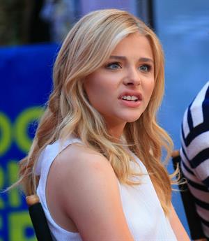 Chloe Moretz on Good Morning America August 18, 2014