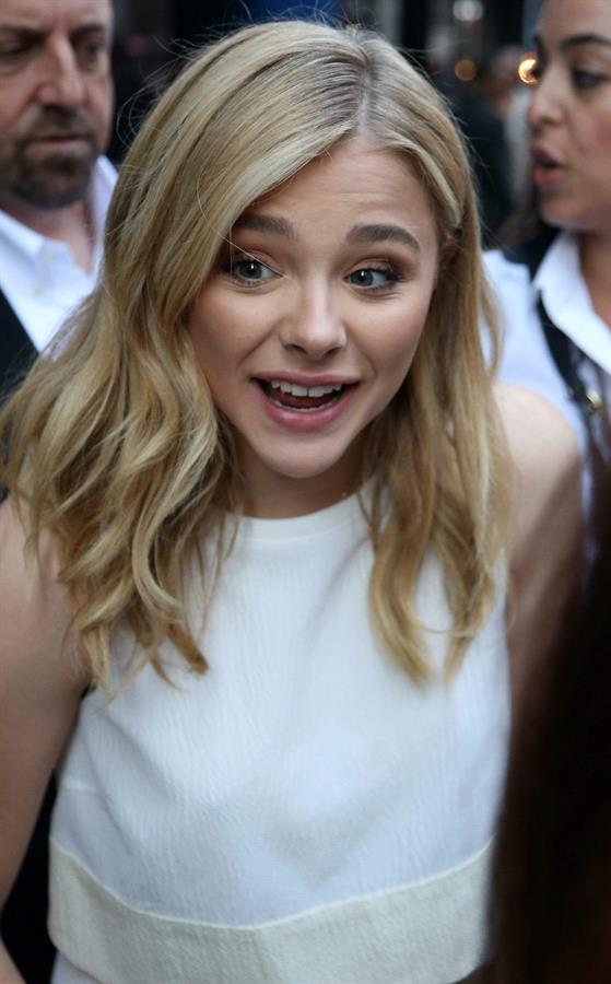 Chloe Moretz on Good Morning America August 18, 2014