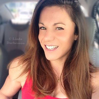 Linda Durbesson taking a selfie