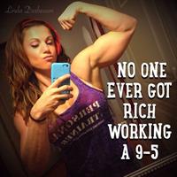 Linda Durbesson taking a selfie