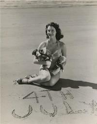 Ava Gardner in a bikini