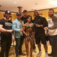 Lauren Hanford in a bikini