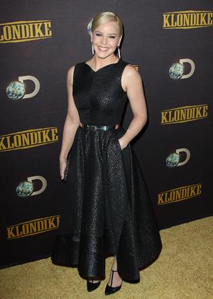 Abbie Cornish Klondike Premiere January 16, 2014