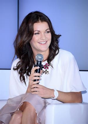 Agnieszka Radwanska Rado Switzerland Press Conference Warsaw April 30, 2014 