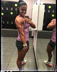 Marie Bouchalova taking a selfie