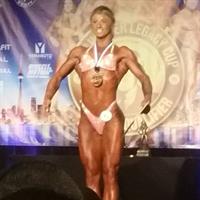 Kal Sheppard in a bikini