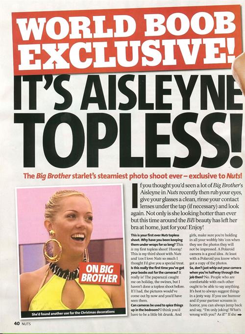 Aisleyne Wallace Nuts Topless pics