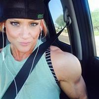 Amanda Michelle Folstad Ptak taking a selfie