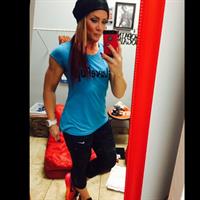 Amanda Michelle Folstad Ptak taking a selfie