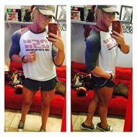 Amanda Michelle Folstad Ptak taking a selfie