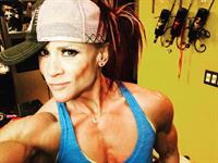 Amanda Michelle Folstad Ptak taking a selfie