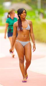 Alexandra Burke at Miami Beach on June 25, 2012
