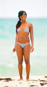 Alexandra Burke at Miami Beach on June 25, 2012