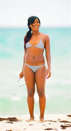Alexandra Burke at Miami Beach on June 25, 2012