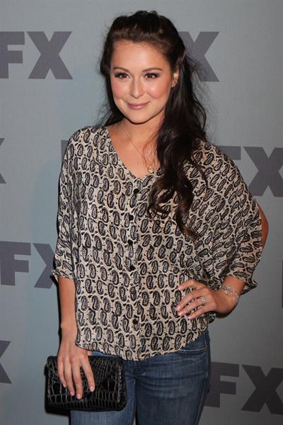Alexa Vega FX ad sales upfront at Lucky Strike in New York City on March 29, 2012