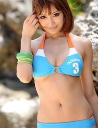 Asuka Kirara in a bikini