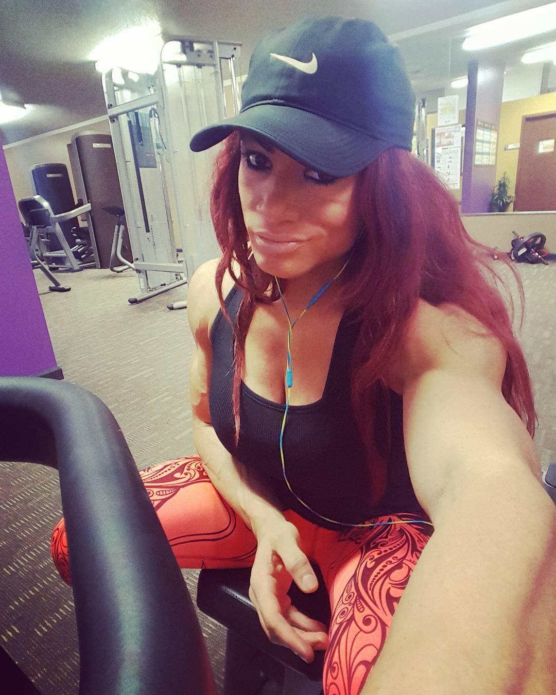 Isabelle Turell taking a selfie