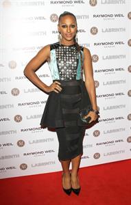 Alexandra Burke Raymond Weil pre Brits dinner in London on January 26, 2012