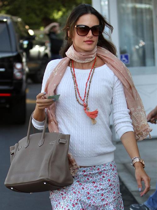 Alessandra Ambrosio at Country Mart in Brentwood on February 1, 2012 