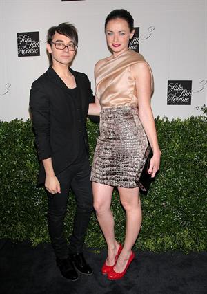 Alexis Bledel launch of the New Designers Floor at Saks Fifth Avenue in New York City 