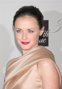 Alexis Bledel launch of the New Designers Floor at Saks Fifth Avenue in New York City 