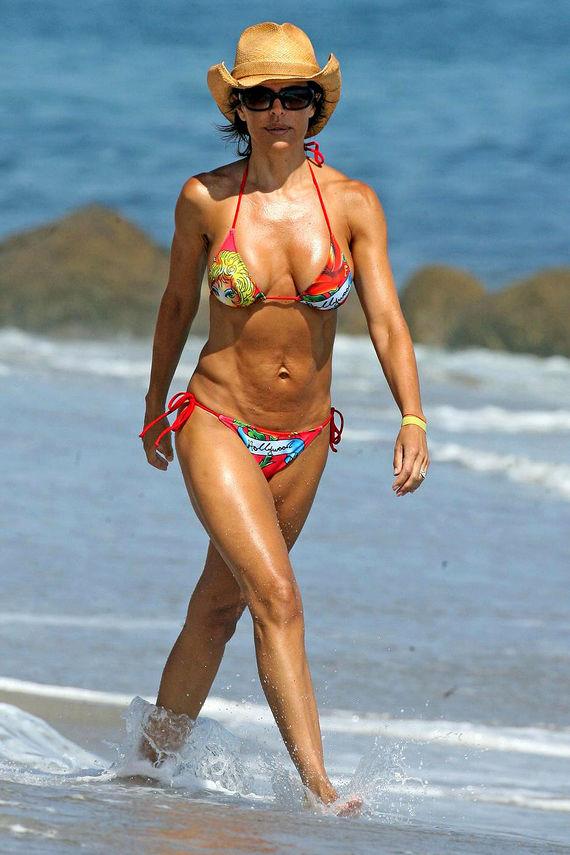 Lisa Rinna in a bikini