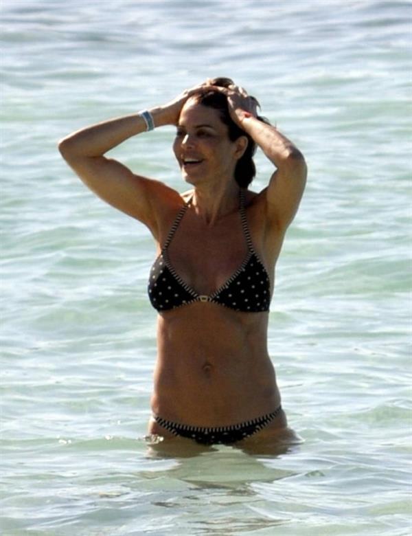 Lisa Rinna in a bikini