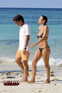 Lisa Rinna in a bikini