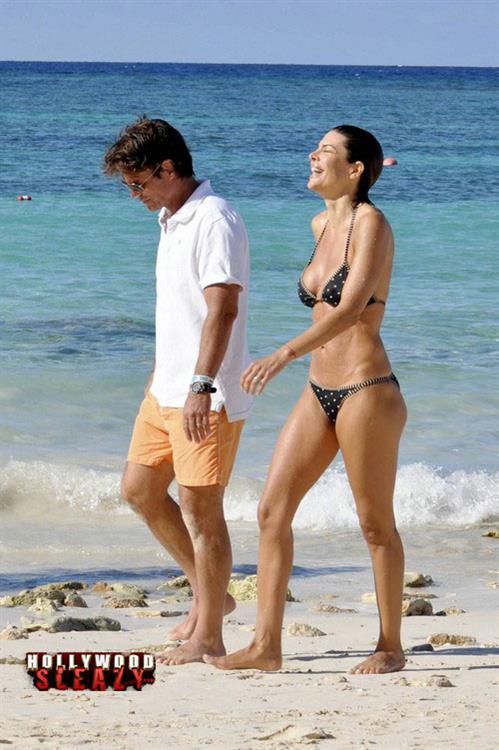 Lisa Rinna in a bikini