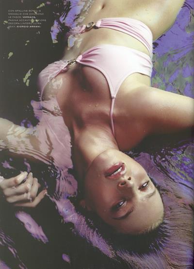 Anna Jagodzinska in a bikini