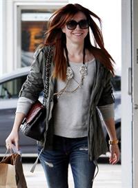 Alyson Hannigan Shopping in Brentwood (November 21, 2013) 