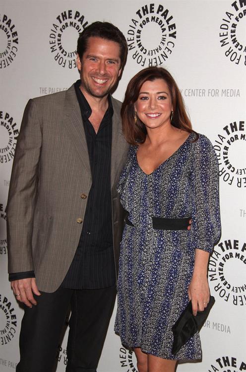 Alyson Hannigan at the How I Met Your Mother's 100th episode celebration on January 7, 2009